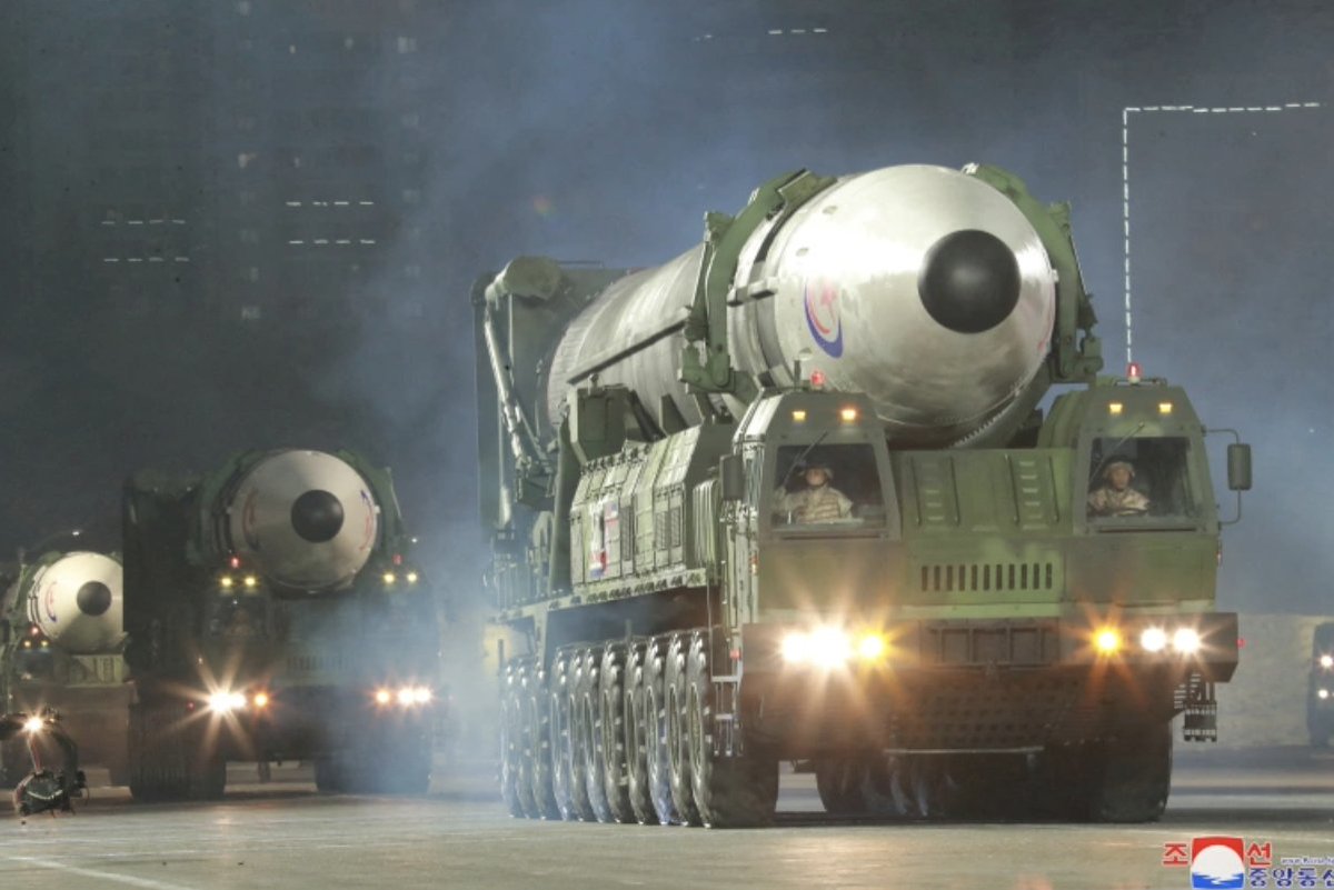 North Korea ballistic missiles exercise